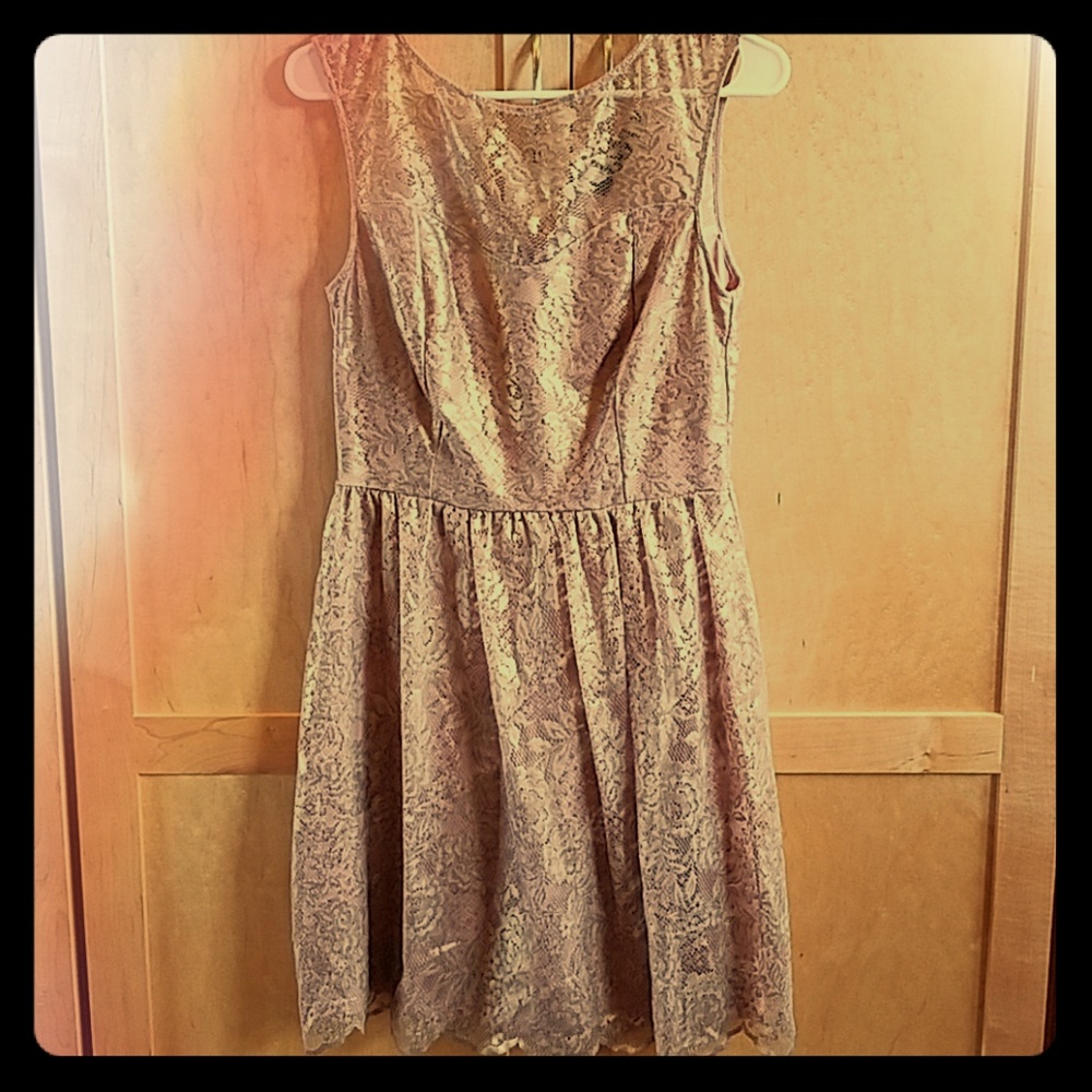 Rose Gold party dress